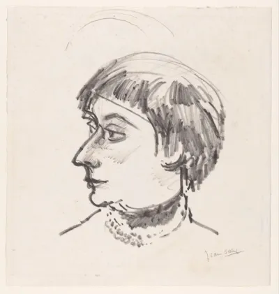 Portret van Ruth Fischer