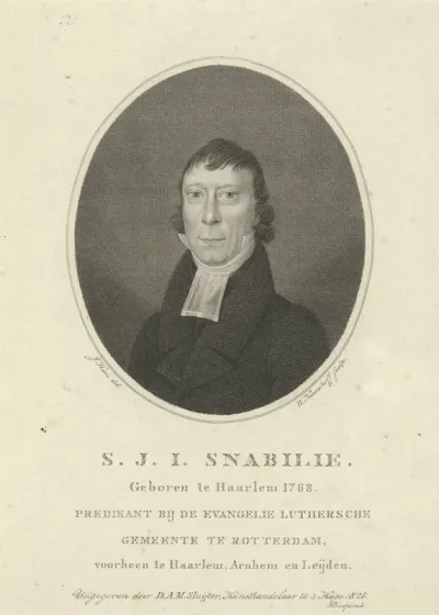 Portret van S.J.I. Snabilie