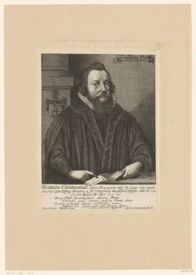 Portret van Salmon Codomann
