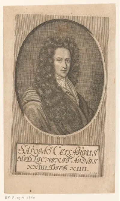 Portret van Salomo Cellarius