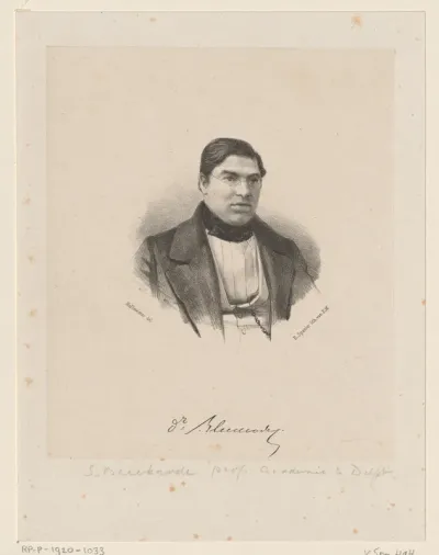 Portret van Salomon Abraham Bleekrode