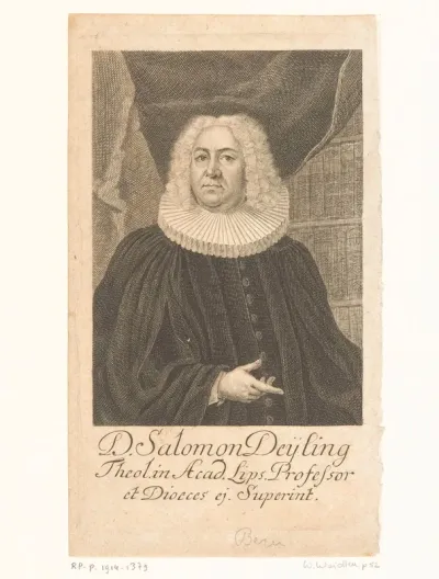 Portret van Salomon Deyling
