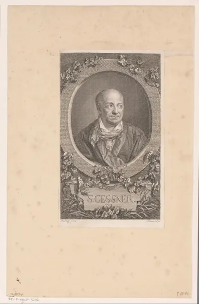 Portret van Salomon Gesner