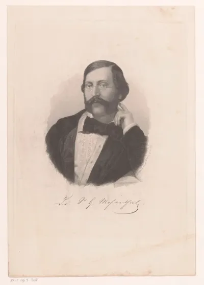Portret van Salomon Hermann von Mosenthal