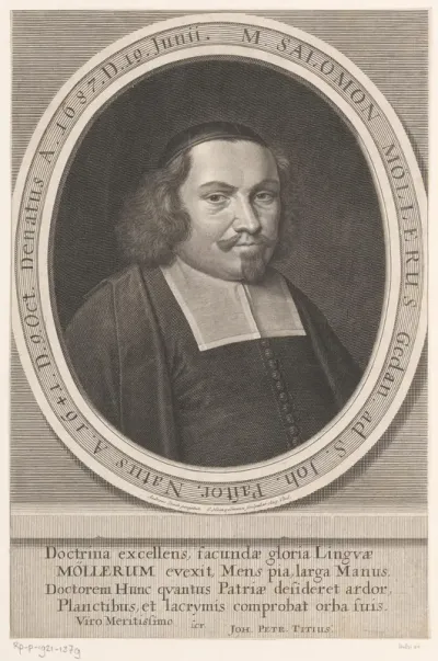Portret van Salomon Möller