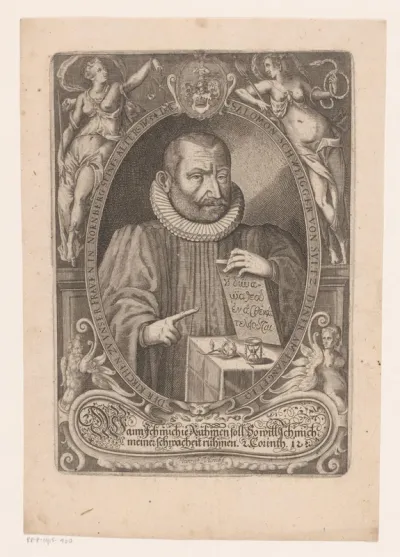 Portret van Salomon Schweigger