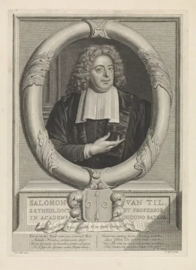 Portret van Salomon van Til op 48-jarige leeftijd