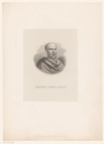 Portret van Salvino D'Armate