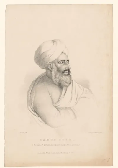 Portret van Samud Shah
