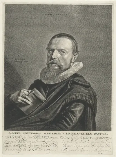 Portret van Samuel Ampzing