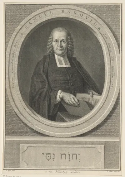 Portret van Samuel Barovius