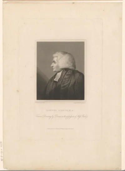 Portret van Samuel Bishop