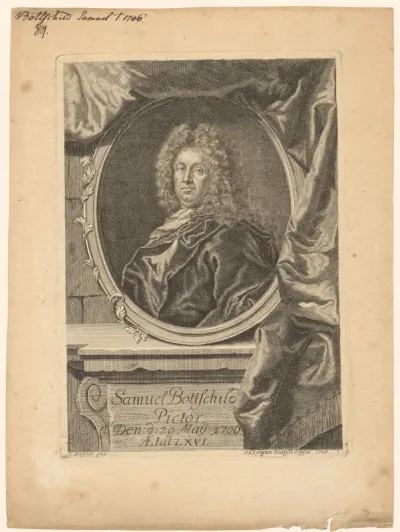 Portret van Samuel Bottschild