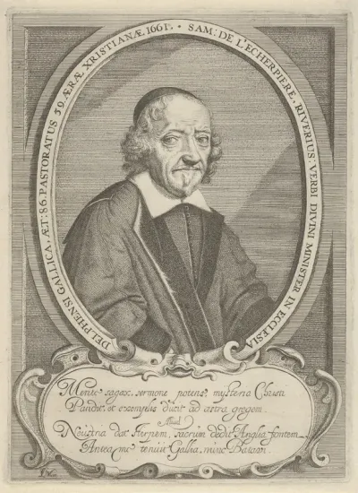 Portret van Samuel de L'Echerpière