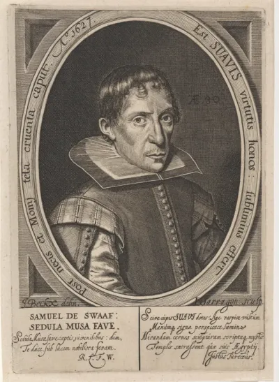 Portret van Samuel de Swaef
