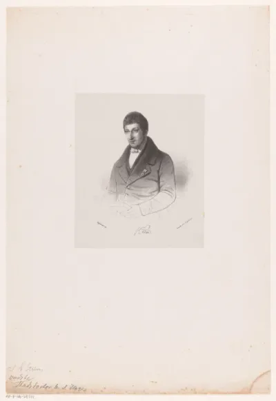 Portret van Samuel Elias Stein