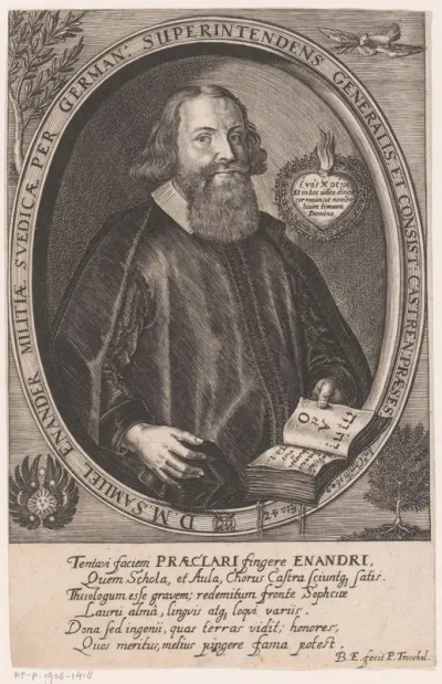 Portret van Samuel Enander