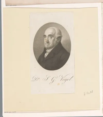 Portret van Samuel Gottlieb von Vogel