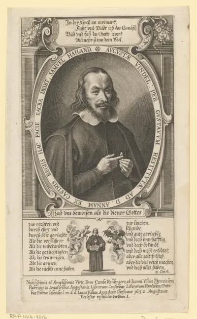 Portret van Samuel Heiland (II)