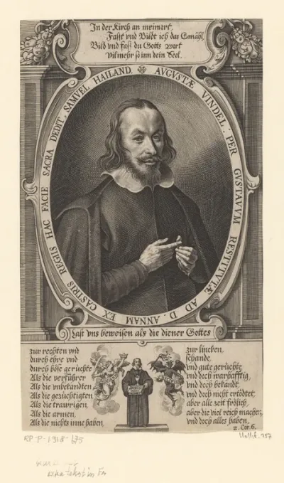 Portret van Samuel Heiland