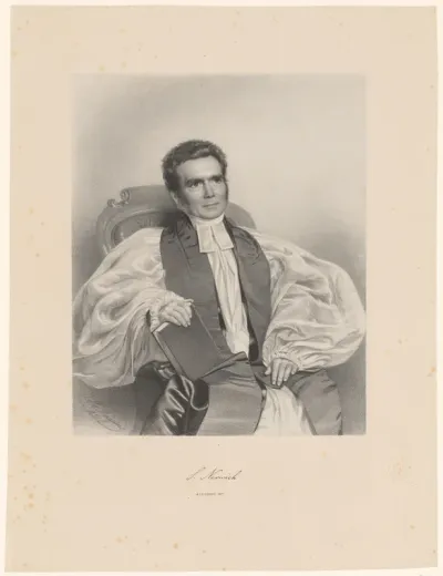 Portret van Samuel Hinds