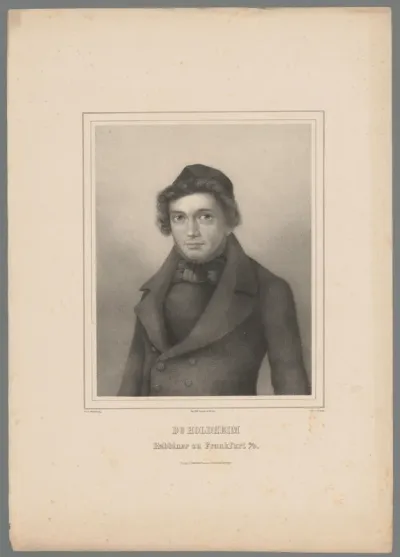 Portret van Samuel Holdheim