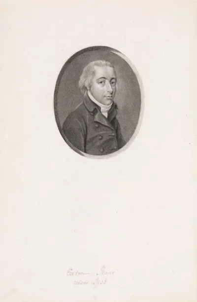 Portret van Samuel Iperuszoon Wiselius