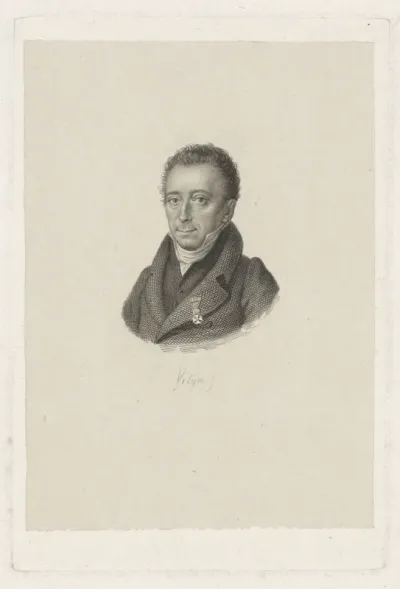 Portret van Samuel Iperuszoon Wiselius
