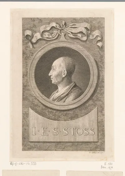 Portret van Samuel Johann Ernst Stosch
