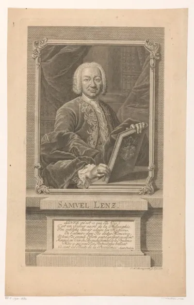 Portret van Samuel Lenz