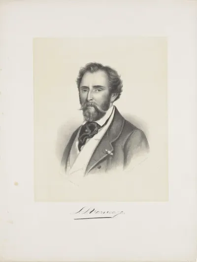 Portret van Samuel Leonardus Verveer