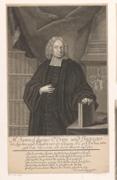 Portret van Samuel Lucius