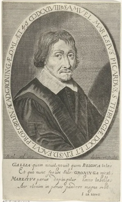 Portret van Samuel Maresius
