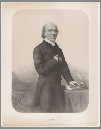 Portret van Samuel Philippus Lipman