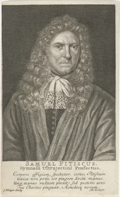 Portret van Samuel Pitiscus