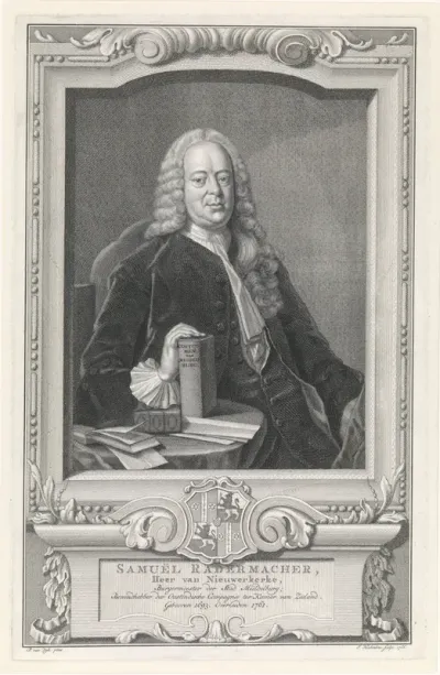 Portret van Samuel Radermacher