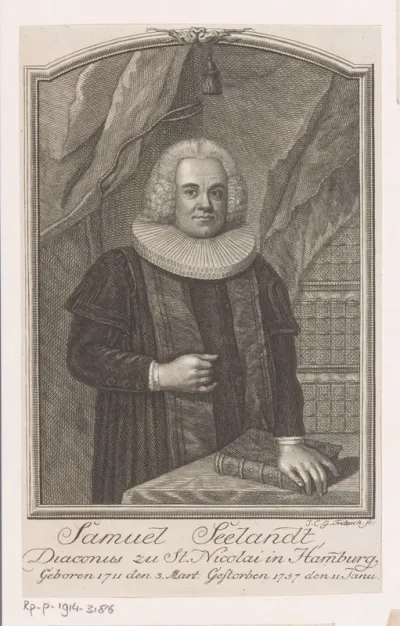 Portret van Samuel Seelandt