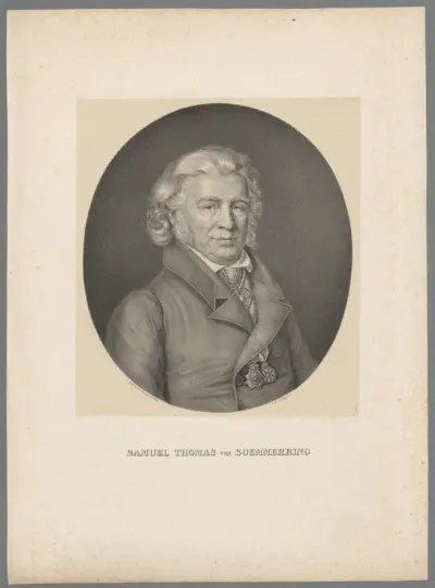 Portret van Samuel Thomas von Sömmering