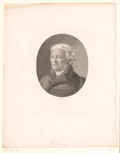 Portret van Samuel Thomas von Sömmerring