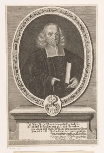 Portret van Samuel Voigt