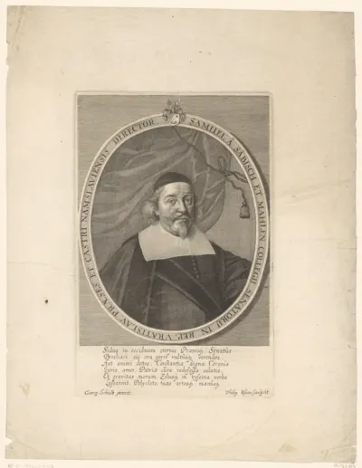 Portret van Samuel von Säbisch