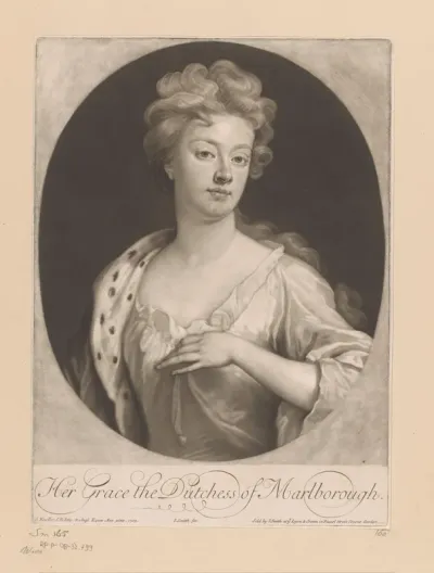 Portret van Sarah Churchill