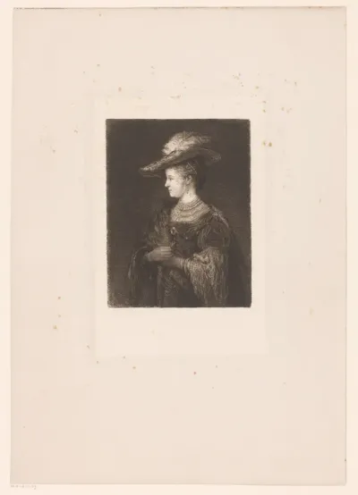 Portret van Saskia van Uylenburgh