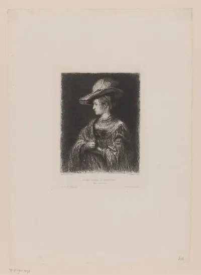 Portret van Saskia van Uylenburgh