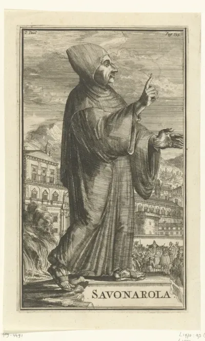 Portret van Savonarola