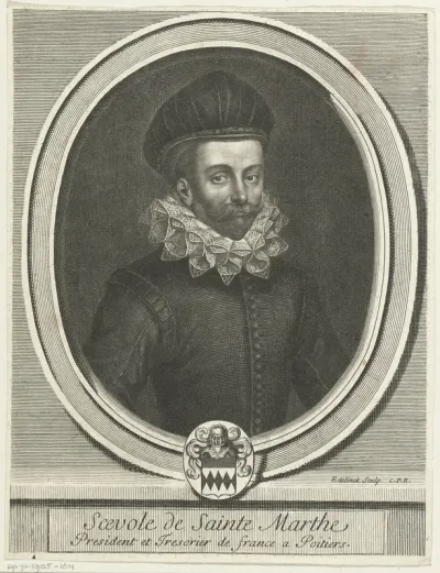 Portret van Scévole de Sainte-Marthe