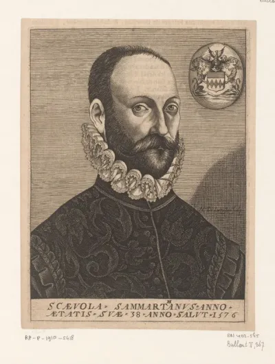 Portret van Scévole de Sainte-Marthe