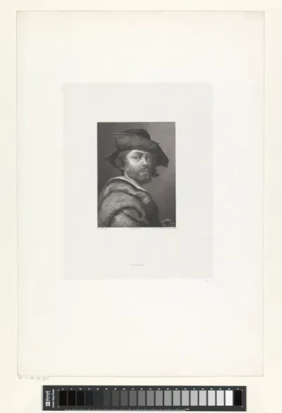 Portret van schilder Cristofano Allori