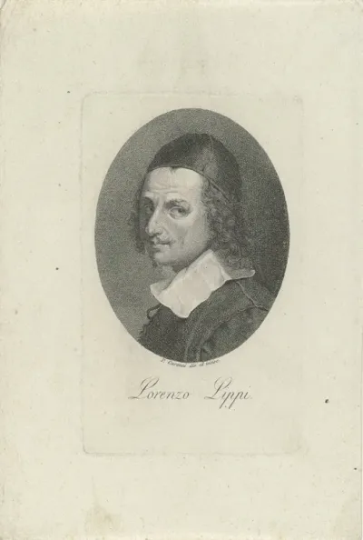Portret van schilder en dichter Lorenzo Lippi