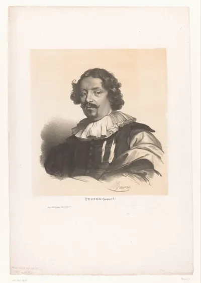 Portret van schilder Gaspar de Crayer